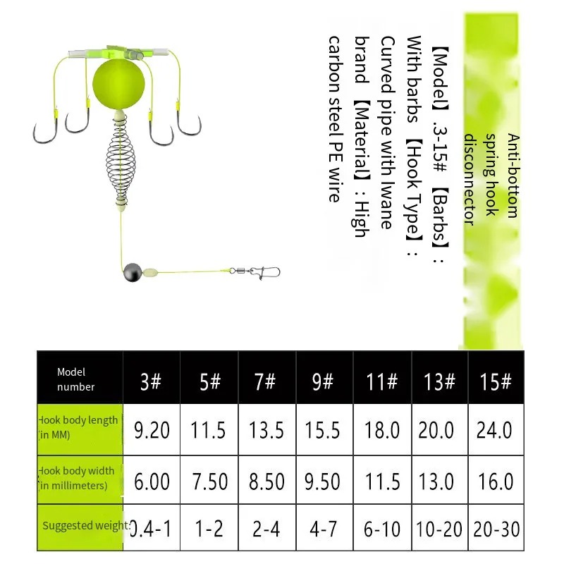 Fishing Line - 1pc New String Hook Fishing Bait