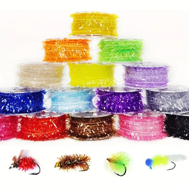 Fishing Lure - Aventik Fly Fishing Tinsel Chenille Material