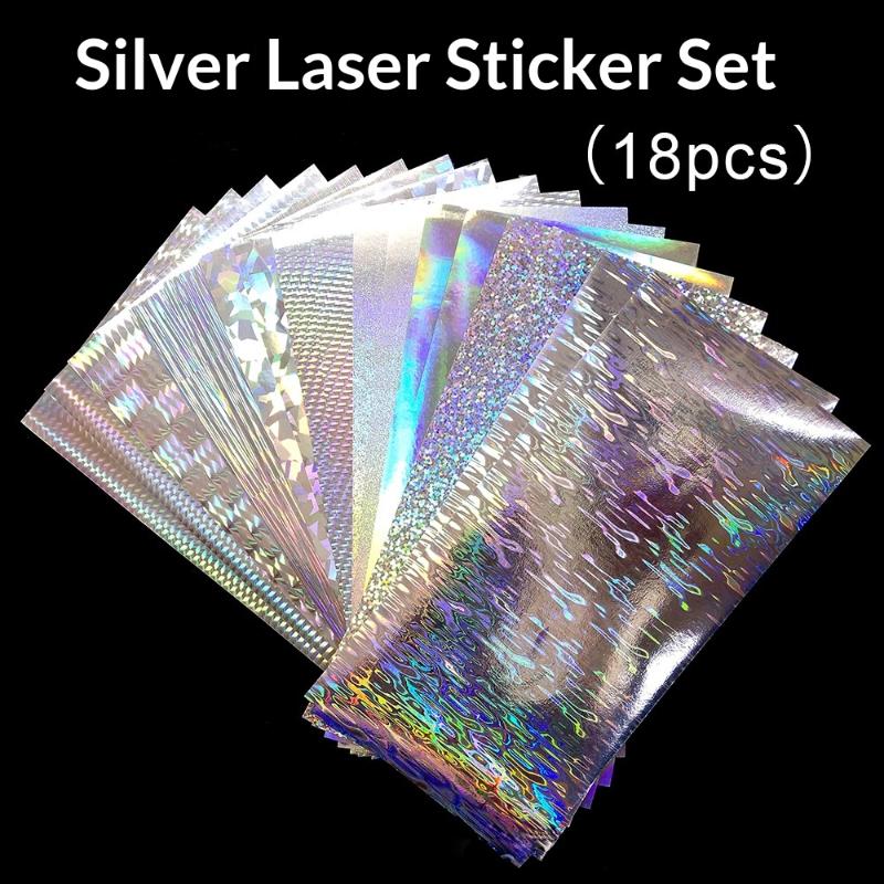 Fishing Lure - 18Pcs Fish Scale Lure Tapes 20x10CM