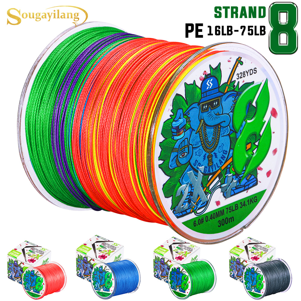 Fishing Equipment Bundle - Sougayilang 8 Strands Braided Fishing Line