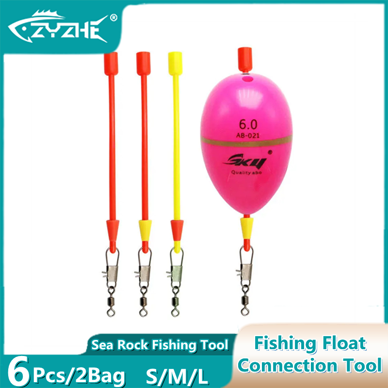ZYZHE 6pcs/2Bags Sea Rock Fish - Fishing Equipment On Sale ulasan dan harga