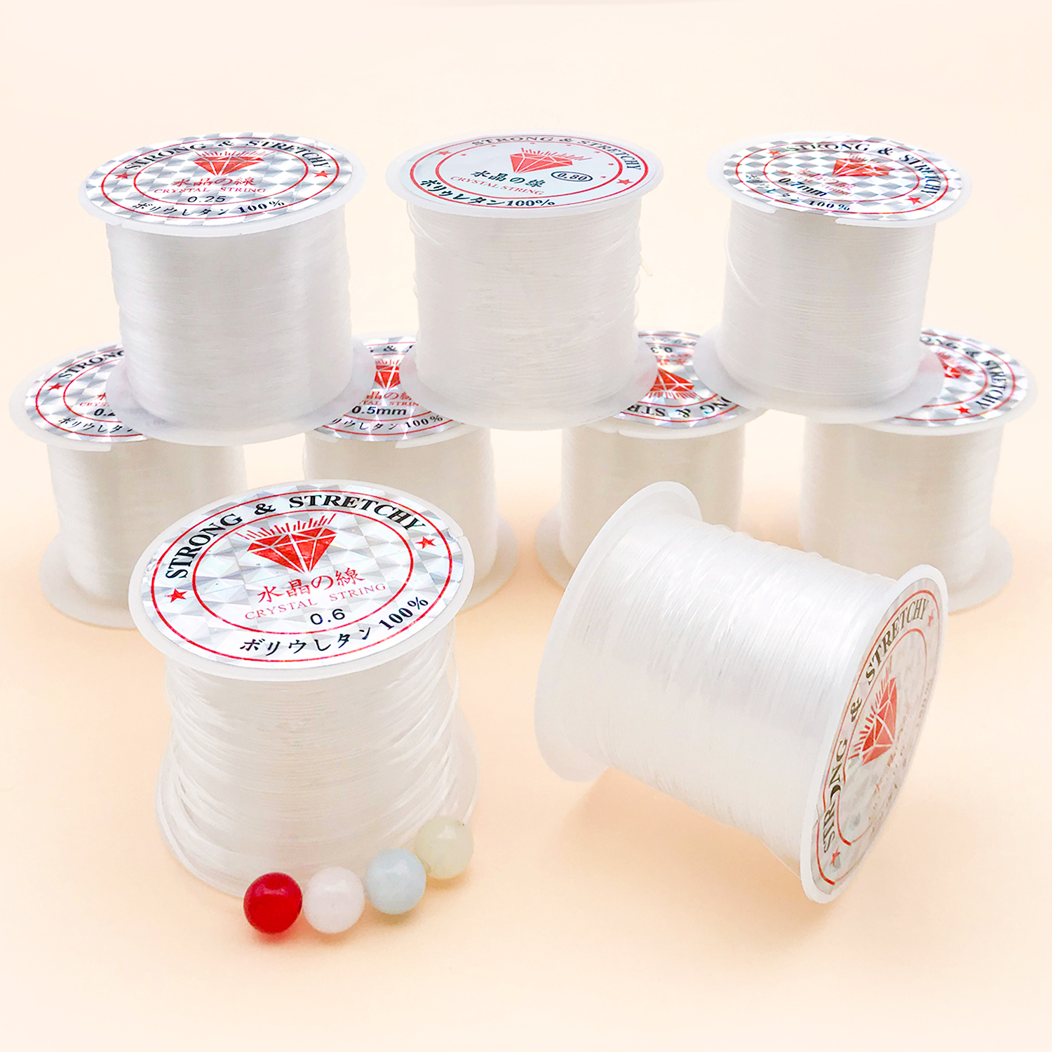 2pcs volume 0.2-0.8mm Plastic  - Fishing Line ulasan dan harga