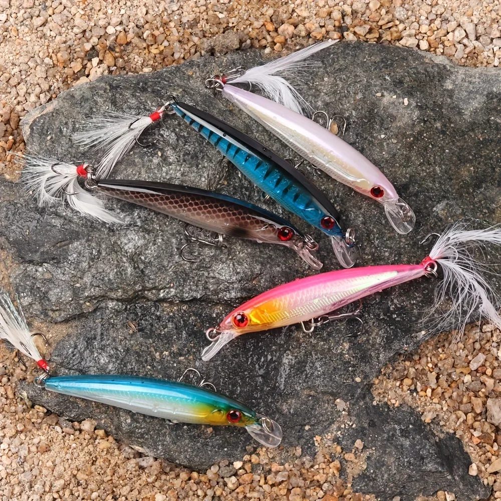 Laser 3D Eyes Bionic Minnow Fi - Fishing Lure ulasan dan harga