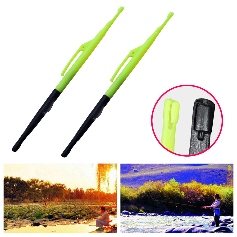 2Pcs Yellow + Black Fly Fishin - Fishing Equipment Pictures ulasan dan harga