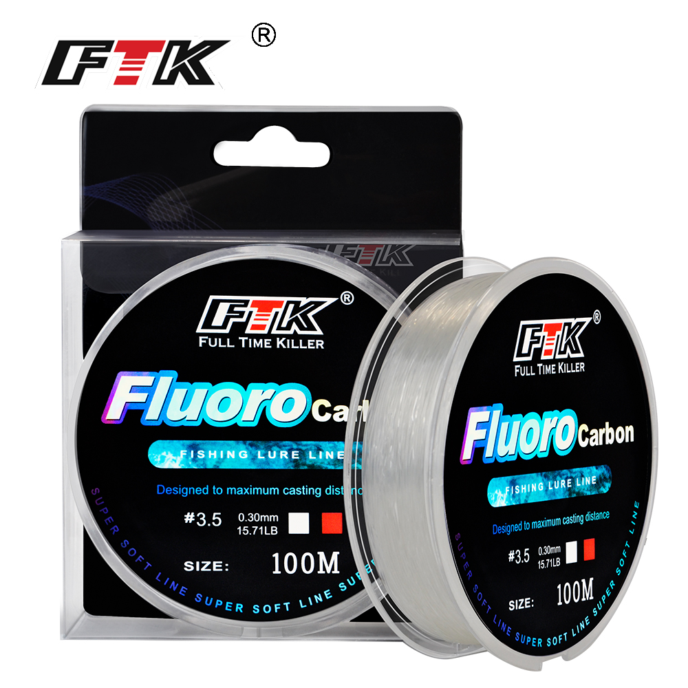 FTK 100M Fluorocarbon Fishing  - Fluorocarbon Line ulasan dan harga