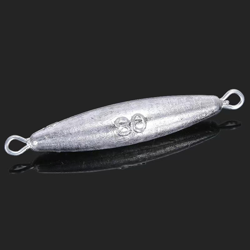 Lead Sinker with 2 Hanging Rin - Fishing Equipment On Sale ulasan dan harga