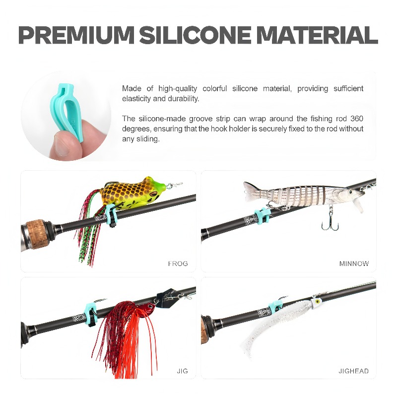 Silicone Lure Hanger Hook​ – U - Fishing Lure ulasan dan harga