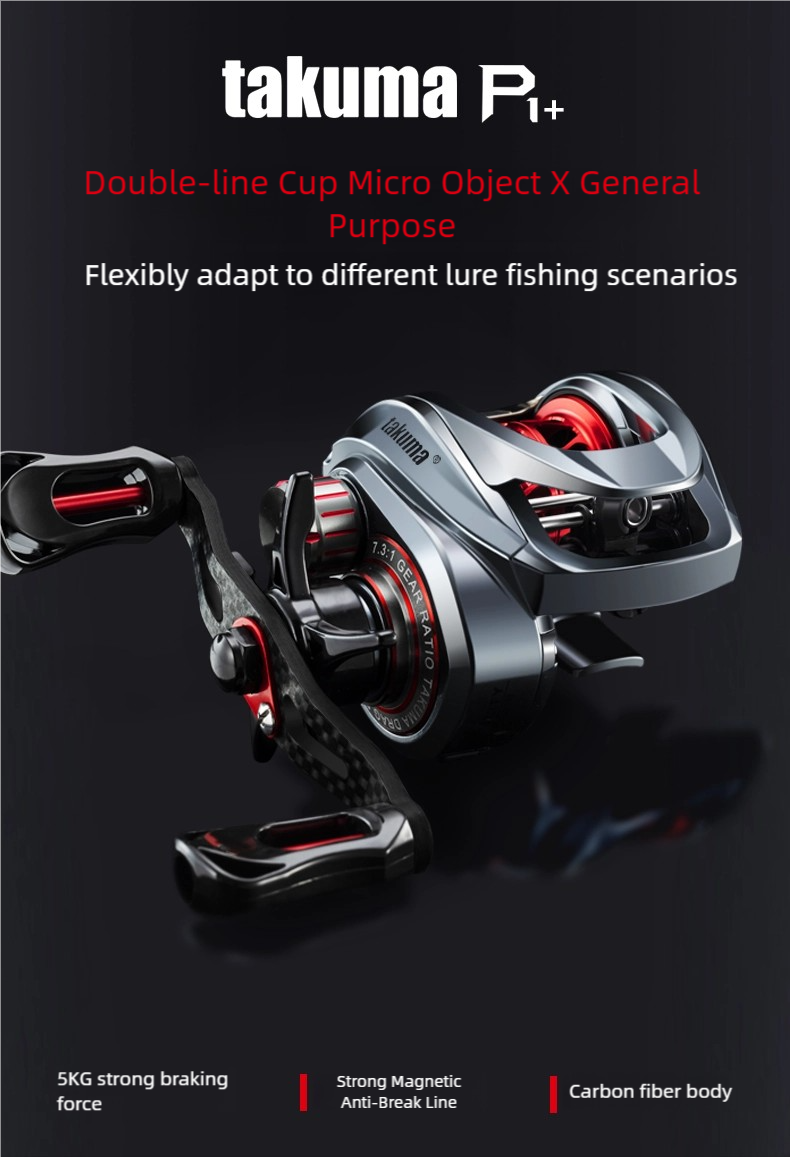 P1 Casting Reel, 7.3:1 Gear Ra - Fishing Lure ulasan dan harga