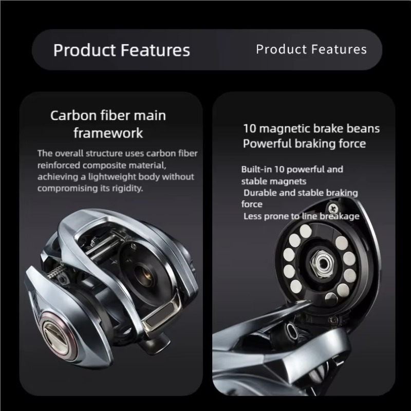 P1 Casting Reel, 7.3:1 Gear Ra - Fishing Lure ulasan dan harga
