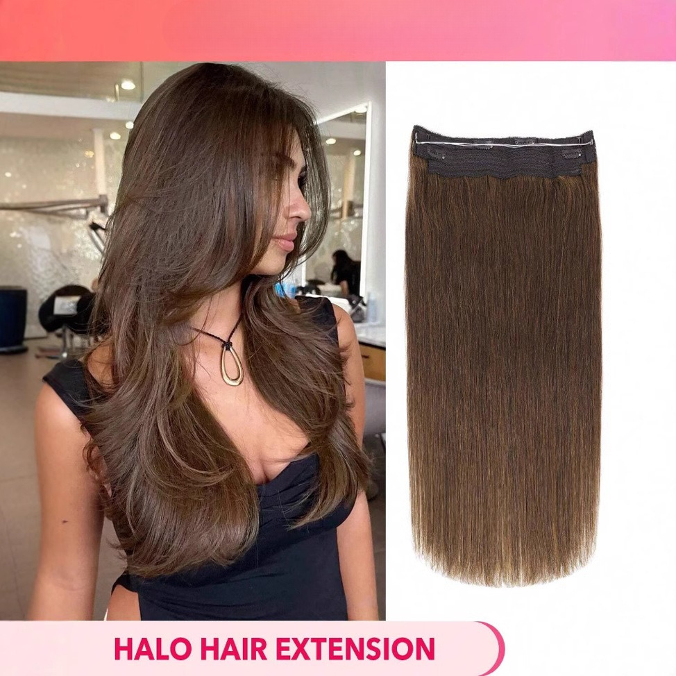 women's real hair wig can be p - Fishing Line ulasan dan harga