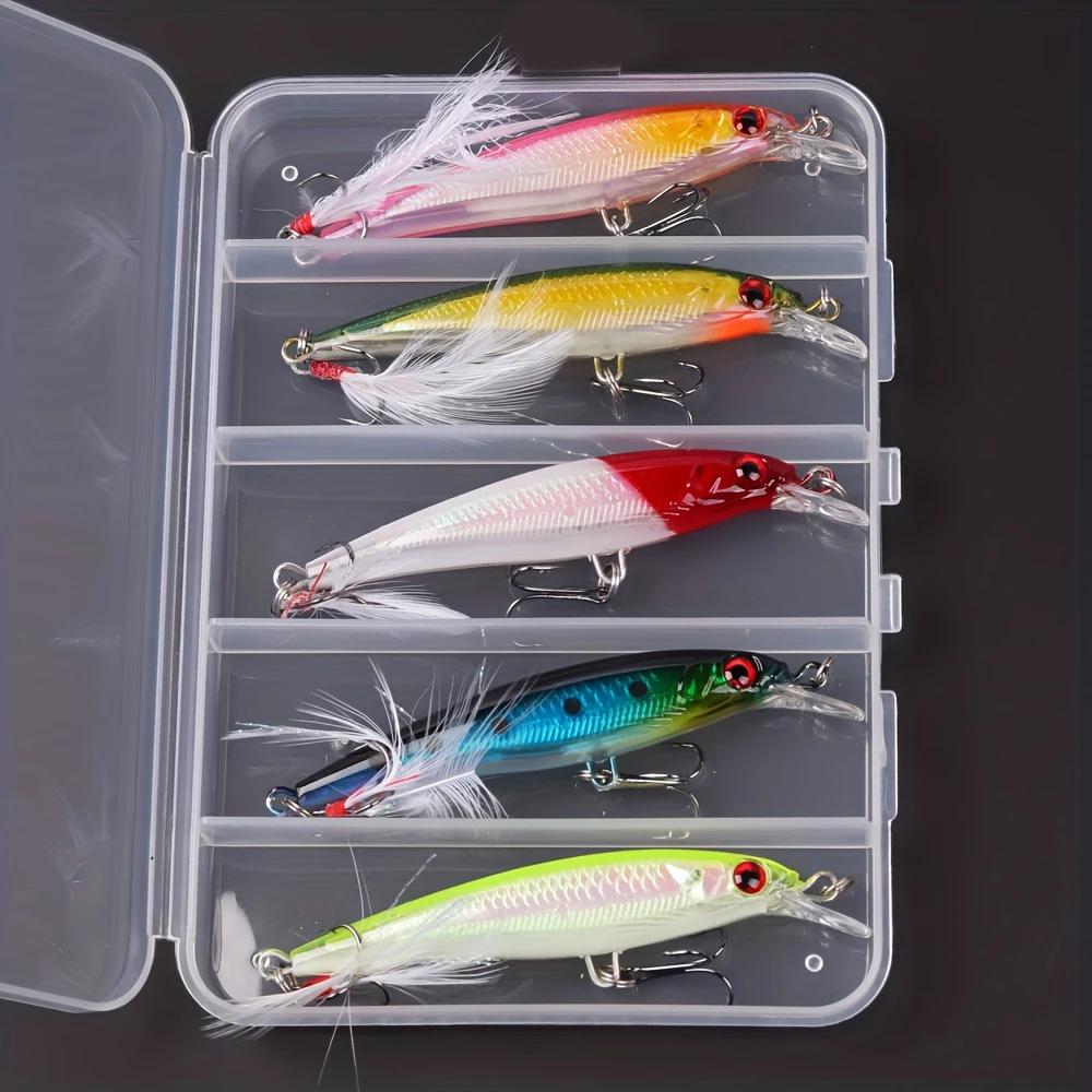 5pcs/box Laser 3D Eyes Bionic  - Fishing Lure ulasan dan harga