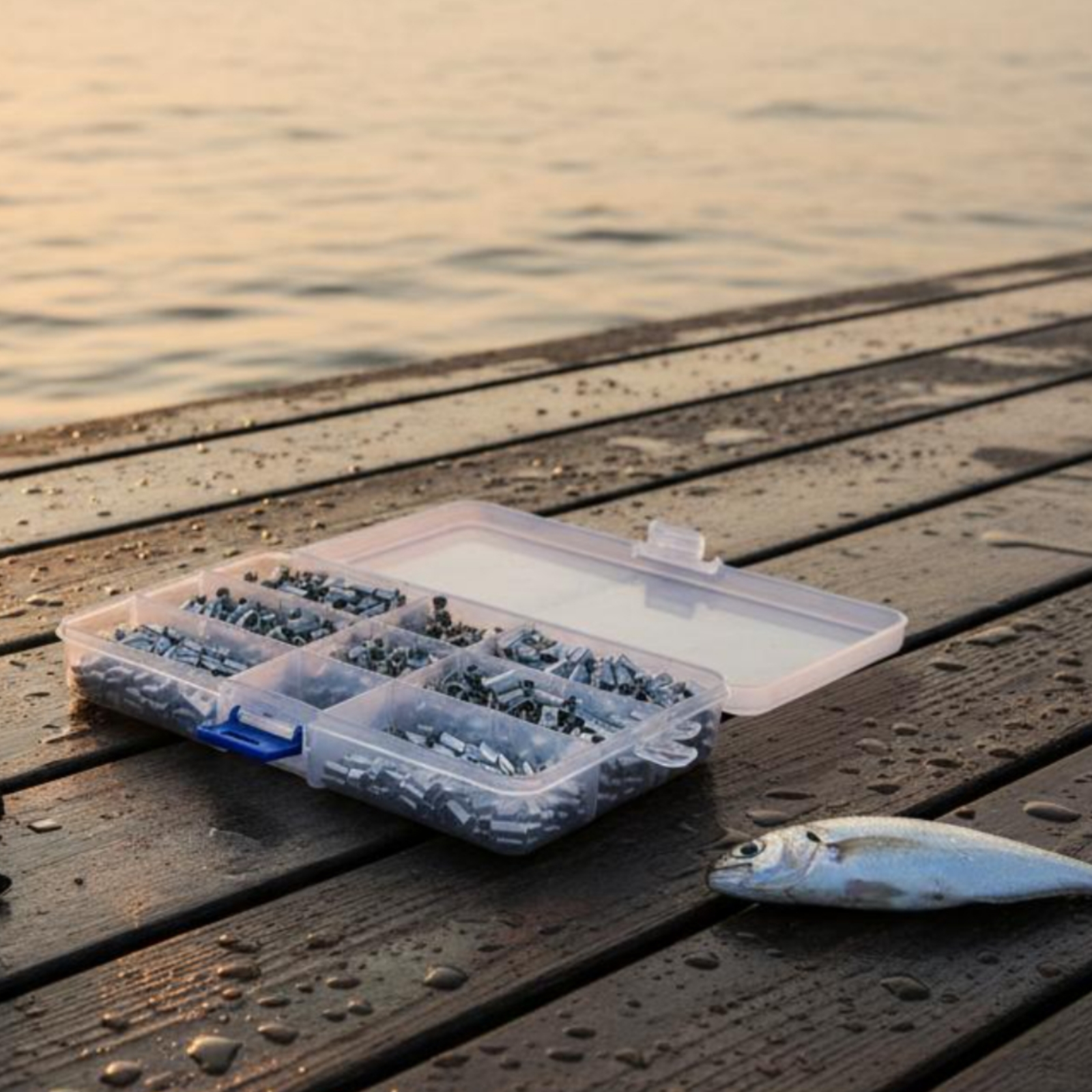 600 Pieces Fishing Line Crimp  - Fishing Line ulasan dan harga