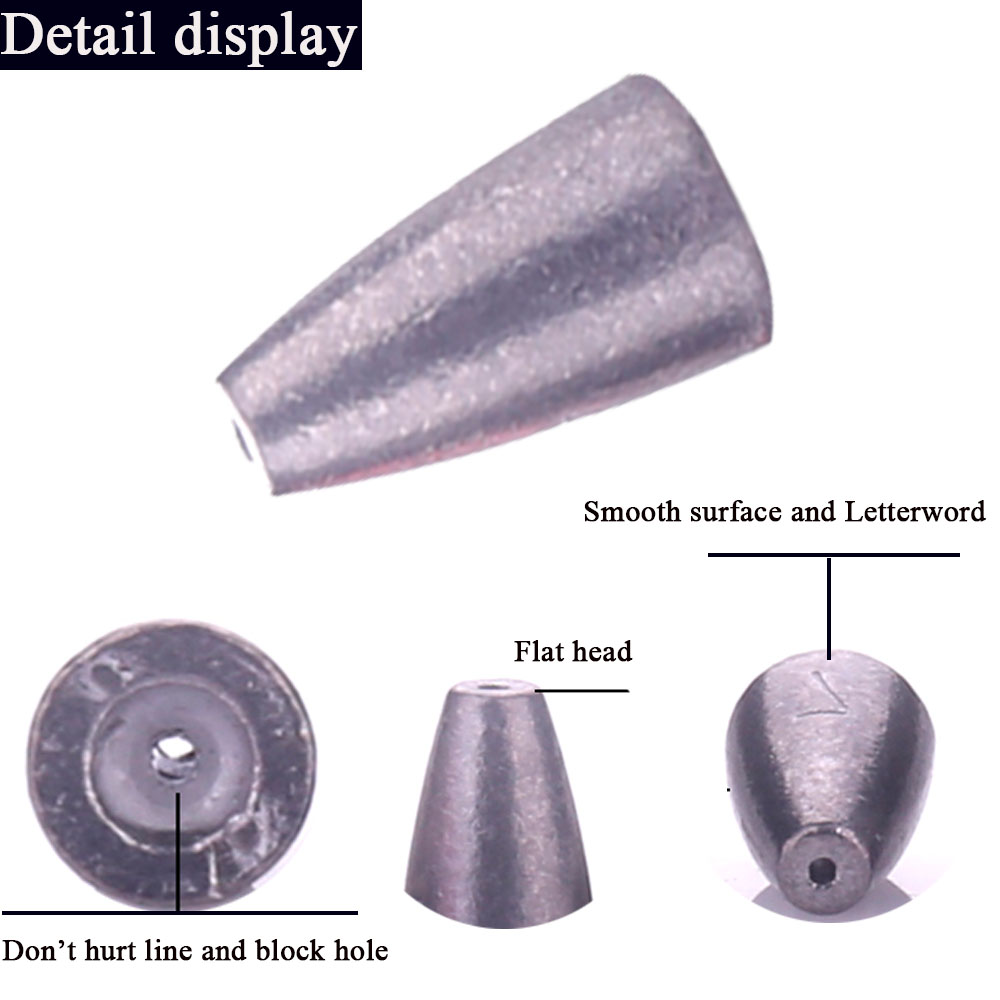 3.5g 5g 7g 10g 14g 20g Bullet  - Fishing Equipment On Sale ulasan dan harga