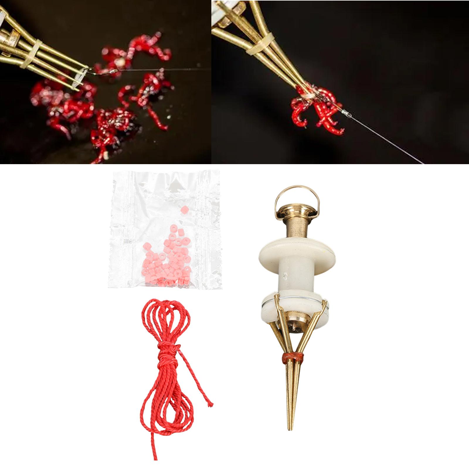 2x Bloodworm Earthworm Clip, P - Fishing Lure ulasan dan harga
