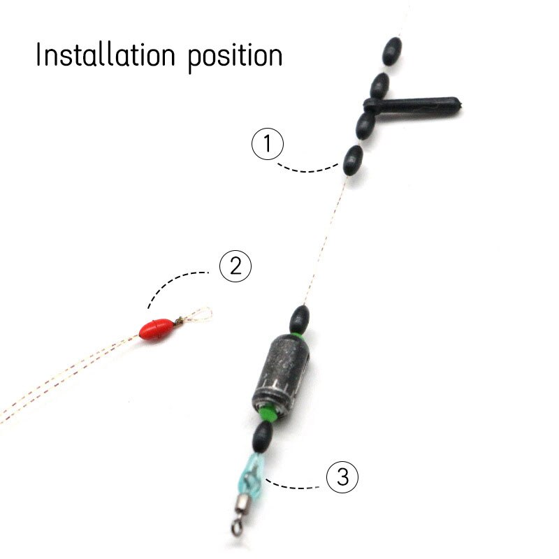 Fishing Rubber Bobber Beads St - Fishing Equipment On Sale ulasan dan harga